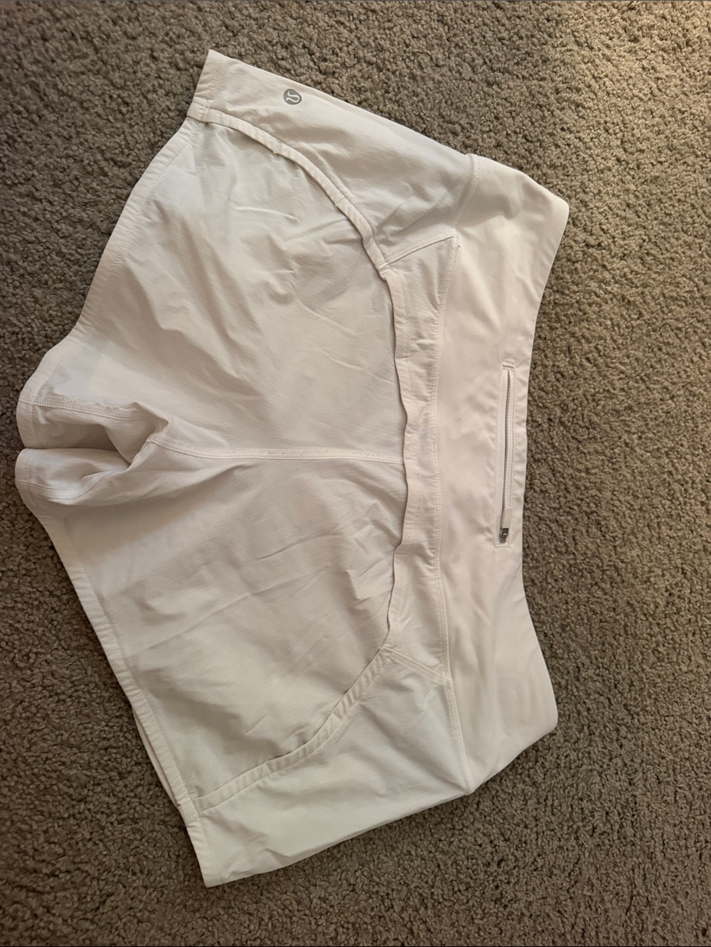lululemon athletica White Athletic Shorts - Picture 3 of 4